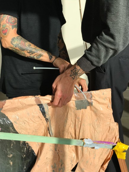 Maggie Schreiber Pretty Vacant Stelcur Pool  Installation View ​2018