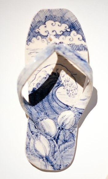 Gerry Wedd  Poppy Wave Thong, 2018
