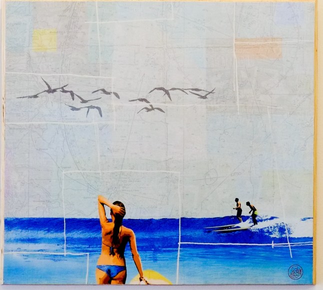 Graham “Potts” Porter One Perfect Day Mixed media on salvaged timber Edition Of 25 each 2016