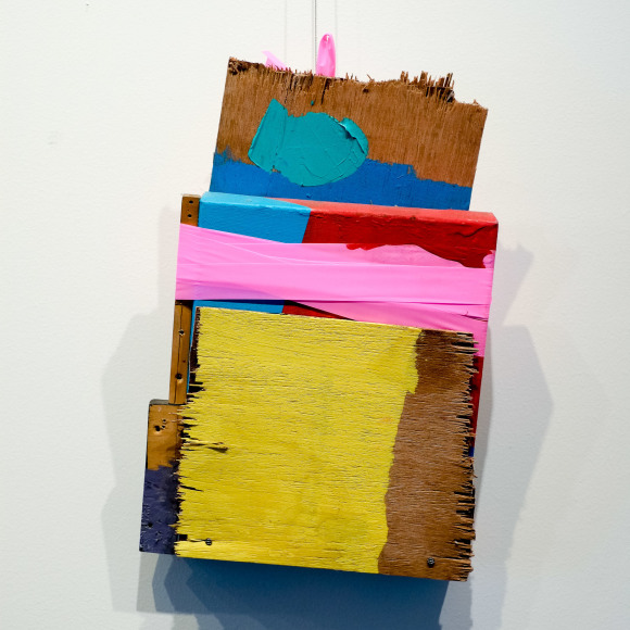 Maggie Schreiber  The Choke, 2017  Mixed media artwork from the exhibition Pretty Vacant at Lone Goat Gallery