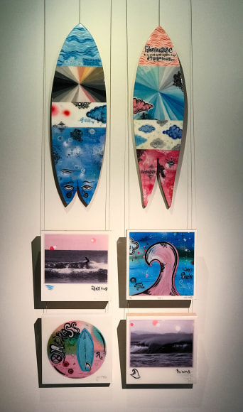 James McMillan Byron Bay Surf Festival  Installation View 2017
