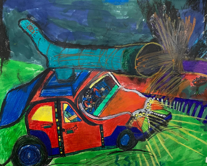 Shane Aaron Little  Wars from the 21st Sentury!!, 2019 artwork