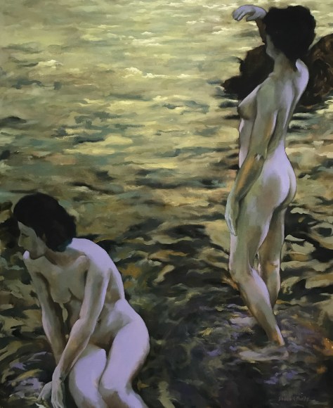 Shaun C. Murphy Immersion [Recharging], 2017 Oil on canvas 111 cm x 91 cm