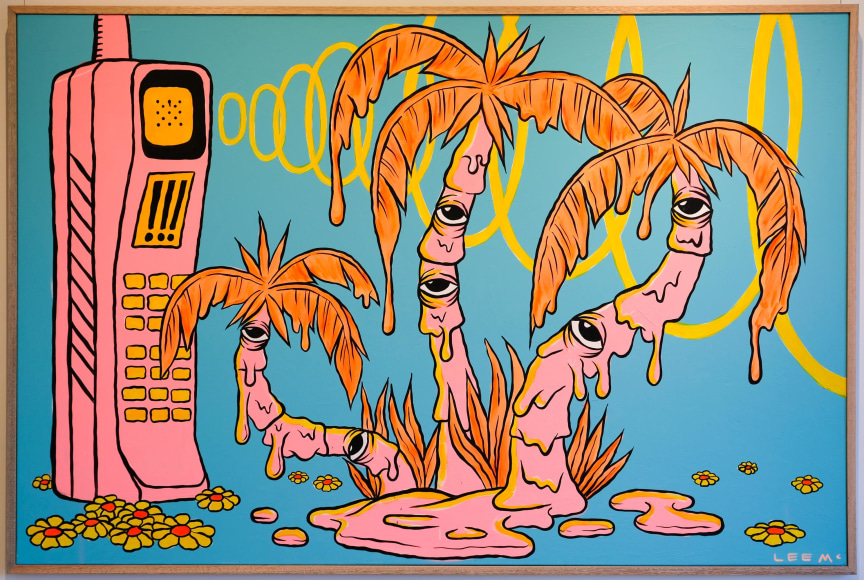 Lee McConnell  Conversation Too Long, 2019  Lone Goat Gallery