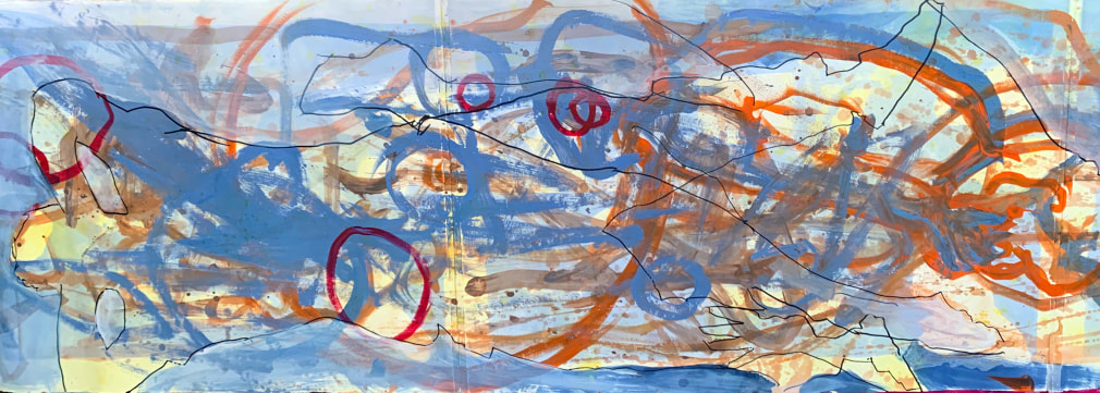 REDinc Studio Artists  Blue Bodies Collab with Kellie O&rsquo;Dempsey, 2019