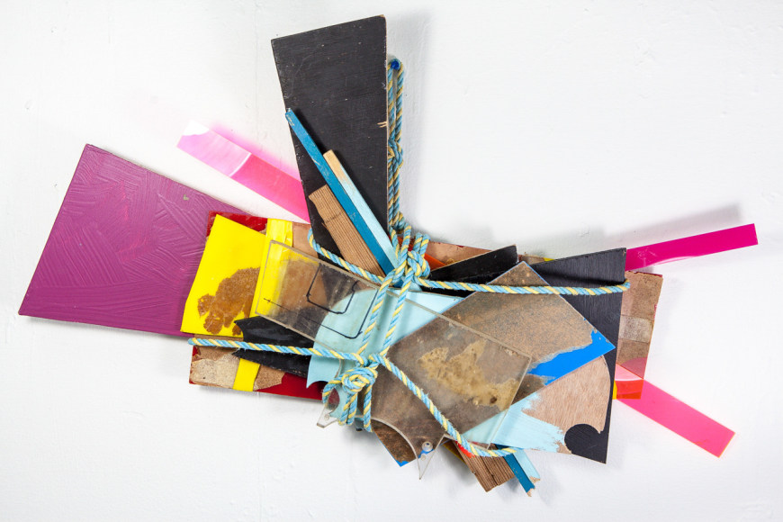 Maggie Schreiber  Until the light takes us #2, 2017  Mixed media from the exhibition Pretty Vacant at Lone Goat Gallery