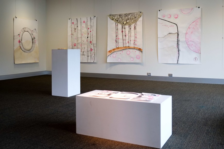 Dean Power The Four Invitations Of Syzygium Moorei Installation View  2018