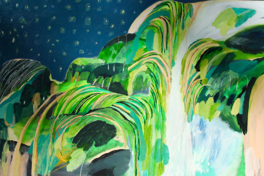 Nikky Morgan-Smith Raru Falls, 2019 Artwork