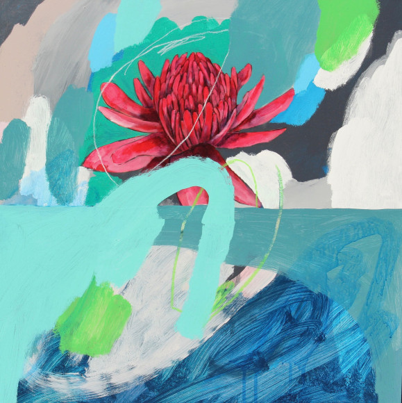 Nikky Morgan-Smith Ginger Flower, Double Tide, 2019 Artwork