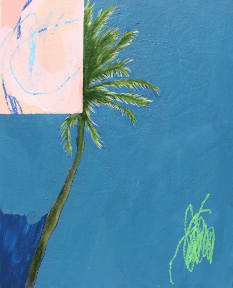 Nikky Morgan-Smith  What I Thought A Palm Tree Looked Like, 2019 Artwork