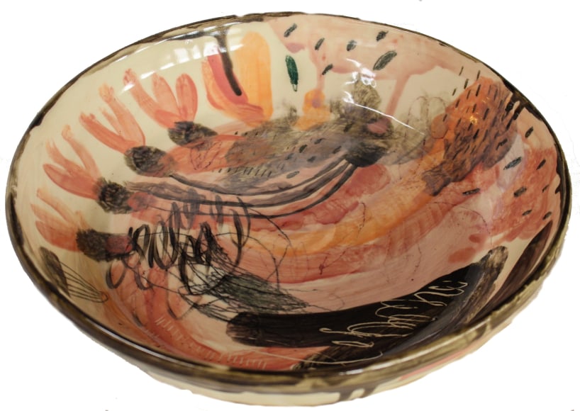 Nikky Morgan-Smith Red Dirt Road, 2019 Glazed ceramic