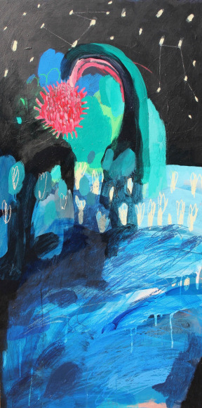 Nikky Morgan-Smith  Falling Star in Pango, 2019 Artwork