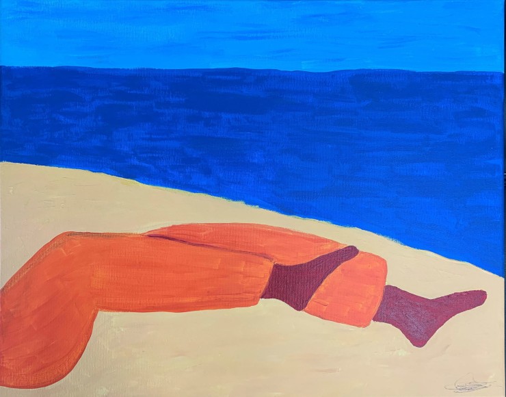 Jacob Staff  On the Beach, 2019