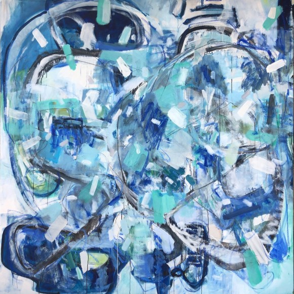 Alexandra Mowday  Smoke On The Water, 2020  Oil on canvas