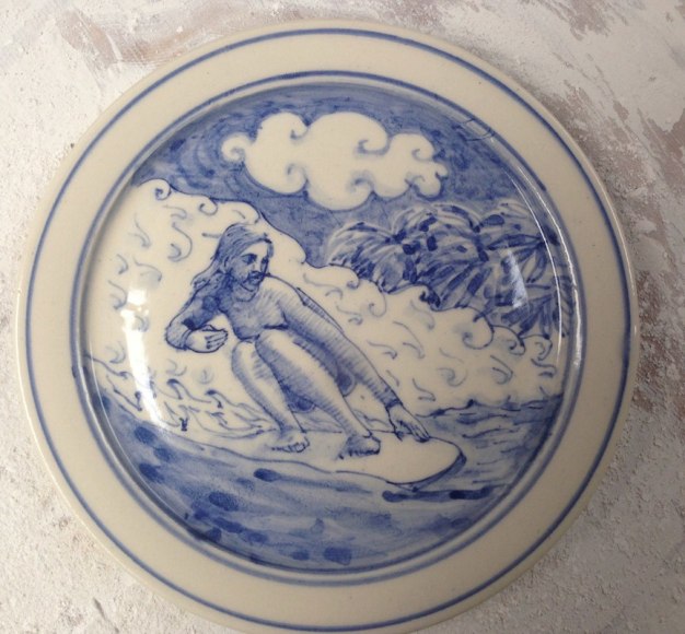 Gerry Wedd  Crouching Local little plate, 2018