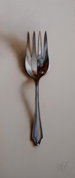 LESLIE LEWIS SIGLER , Silver Fork #72, The Dilettante, 2022