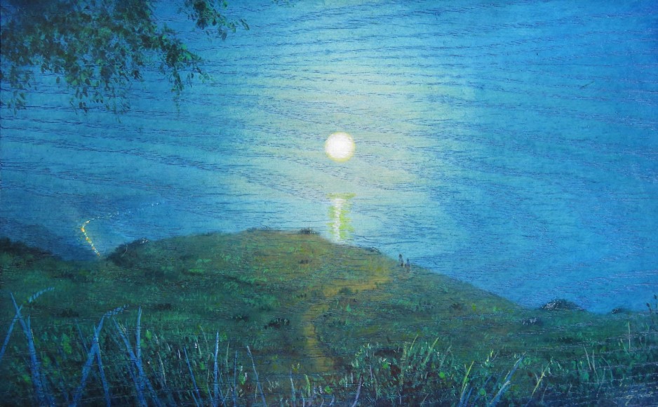 JAMES DAVID THOMAS , Coastal Nocturne, 2022