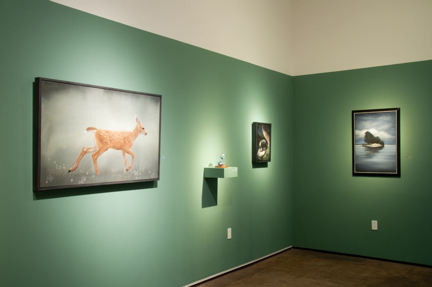 THE WALLS BECAME THE WORLD ALL AROUND: New Work by Rebekah Bogard &amp; Susan McDonnell install