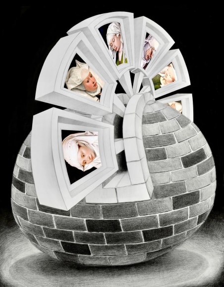 COLIN FRASER GRAY , Museum for One - Renaissance Portraits, 2021