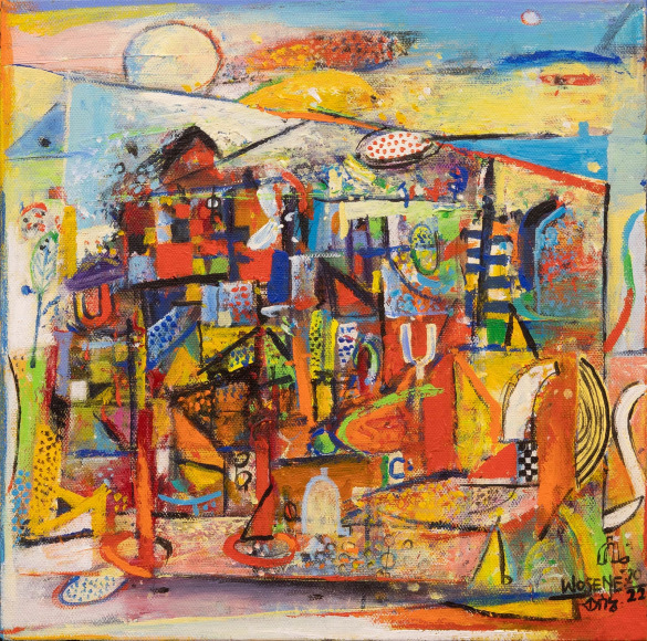 WOSENE WORKE KOSROF , On the Road III, 2022