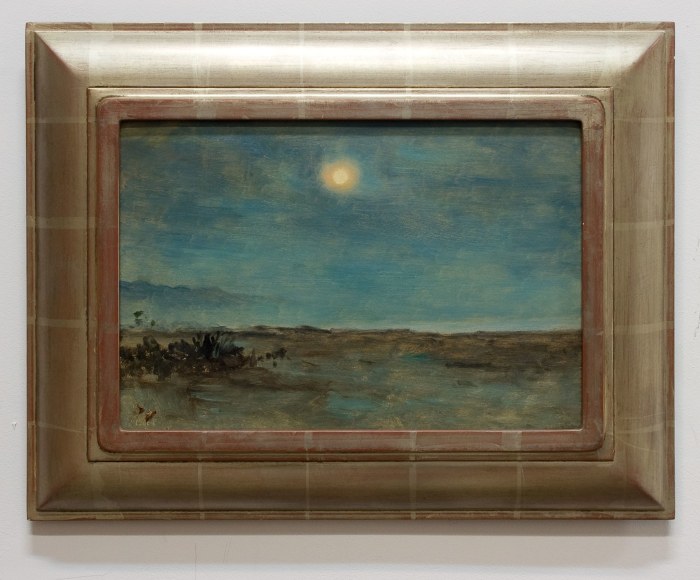 LOCKWOOD DE FOREST (1850-1932), Moonrise, Montecito, CA, Dec 13, 1905