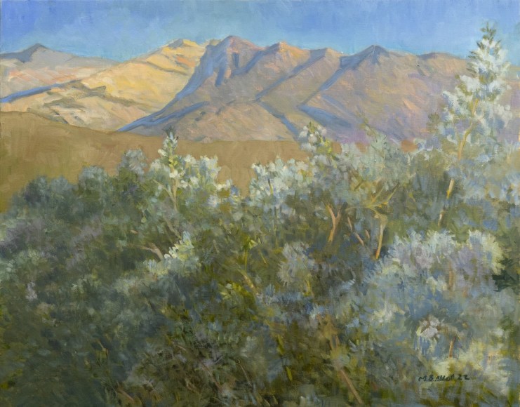 MEREDITH BROOKS ABBOTT , Blue Ceonothus, 2022