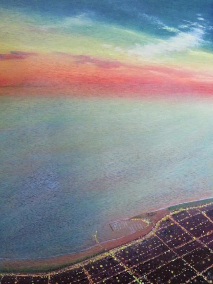 JAMES DAVID THOMAS , Above Santa Barbara, the Western Gate, 2018