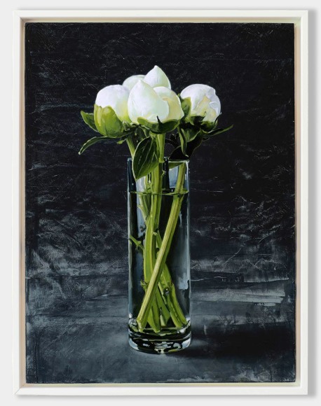 JOHN NAVA , Dark Peonies 1, 2022