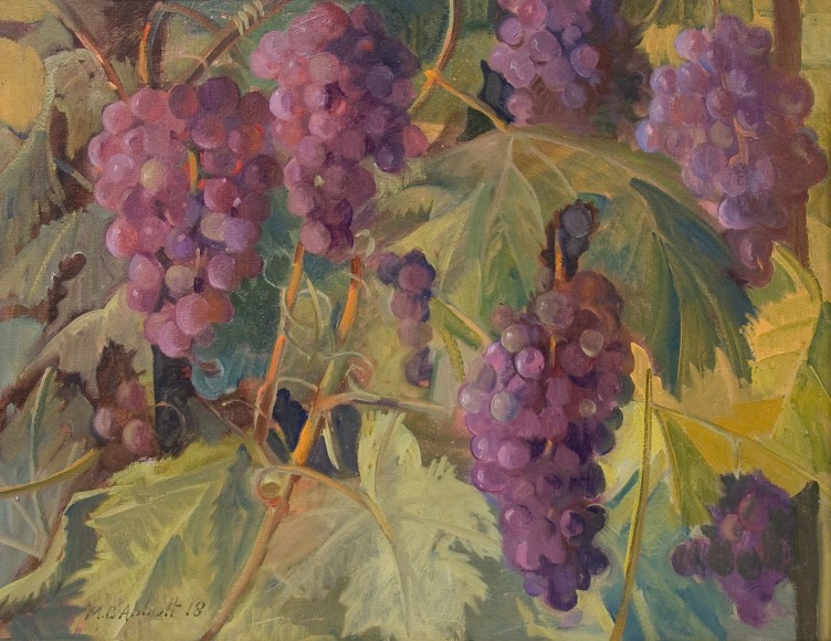 MEREDITH BROOKS ABBOTT, Grapes, 2018
