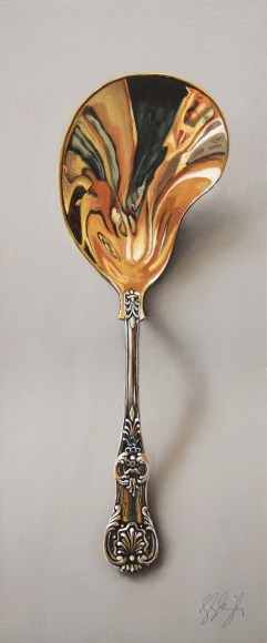 LESLIE LEWIS SIGLER , Silver Spoon #222, The Californian, 2022