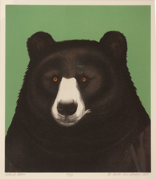 Beth van hoesen , Black Bear, 1985