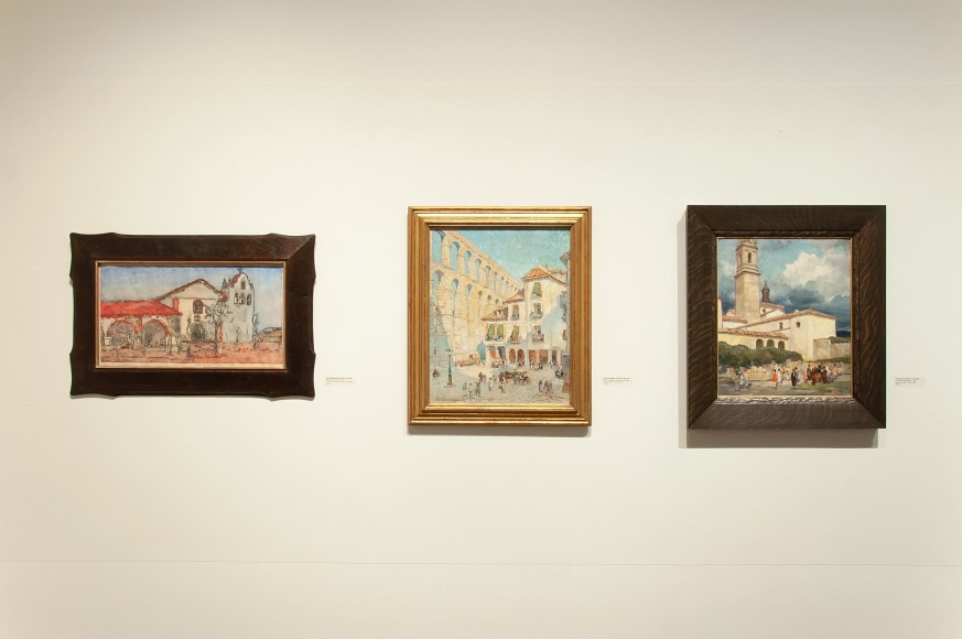 THE WINTER SALON, 2019 installation, Nell Brooker Mayhew, Colin Campbell Cooper, Douglass Parshall