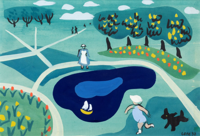 BETTY LANE (1907-1996), Regent's Park, 1932