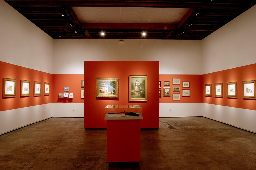 ALONG EL CAMINO REAL: Edwin Deakin's 21 Missions in Watercolor installation