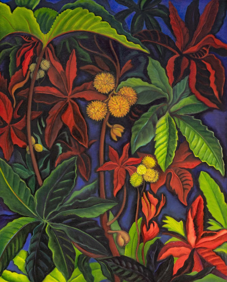 ANGELA PERKO , Castor Bean Plant, 2023