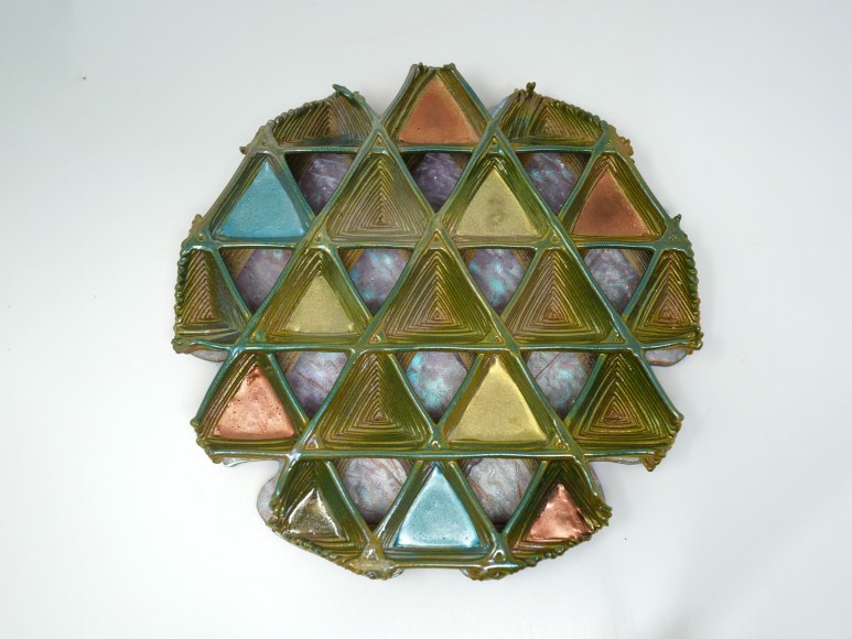 LYNDA WEINMAN, Triangle Yantra, 2021-2022