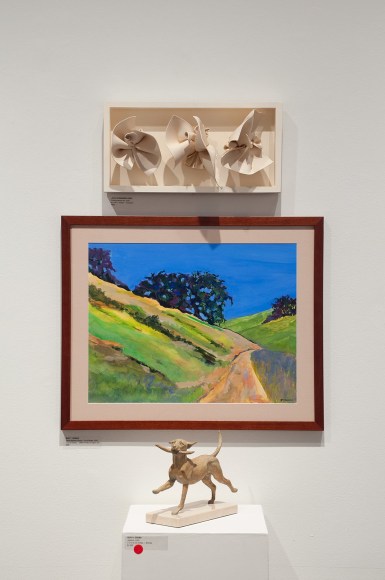 Installation photograph of 100 GRAND, 2020