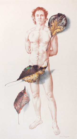 Jean Donald Swiggett, Leaves Fell on my Drawing of Jess, 1975