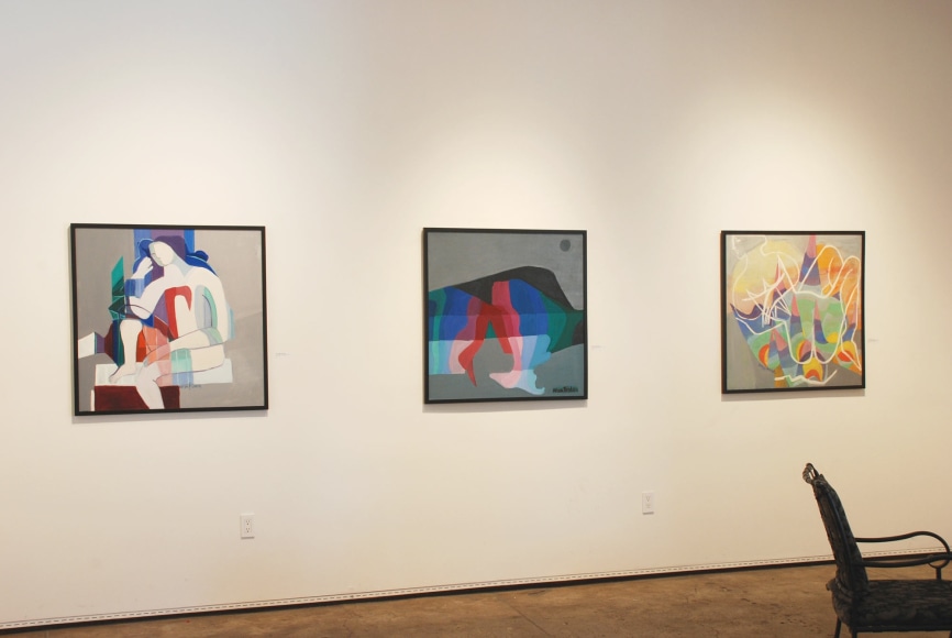 ANYA FISHER: The Freedom to Paint, 2014 installation shot