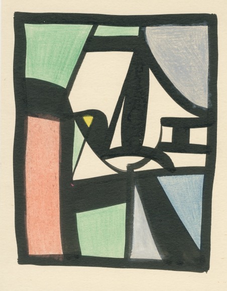 SIDNEY GORDIN (1918-1996), #231, c. 1944