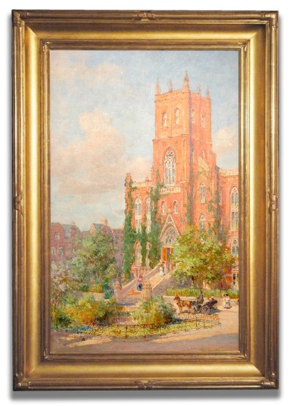 COLIN CAMPBELL COOPER (1856-1937), Hunter College, c. 1910