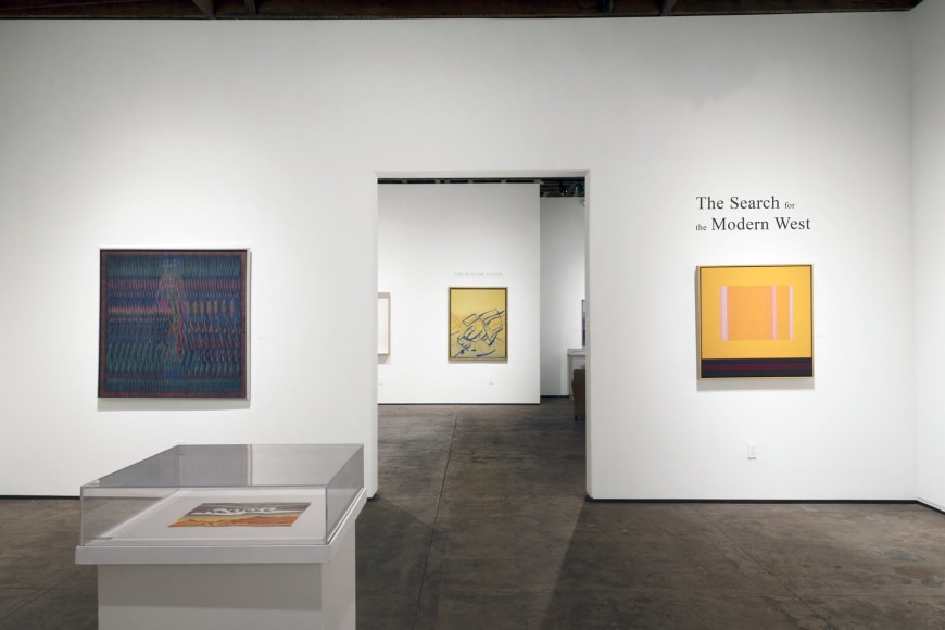 The Search for The Modern West Installation Views