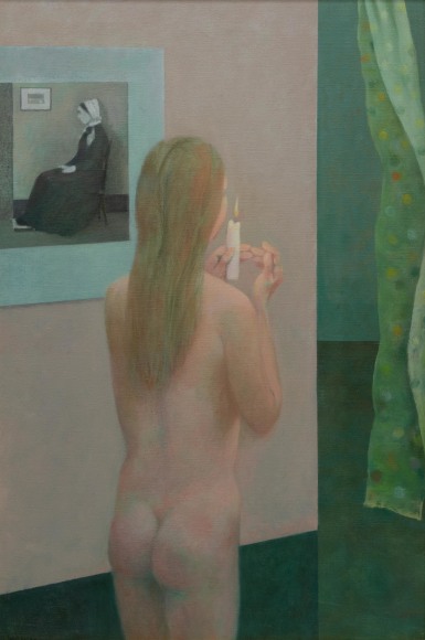 RICHARD HAINES (1906-1984), Mrs Whistler's Naked Niece, 1972