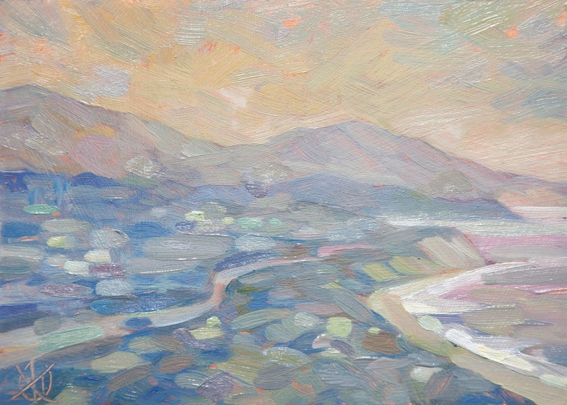 WHITNEY BROOKS ABBOTT , Rincon from Ortega Ridge, 2021