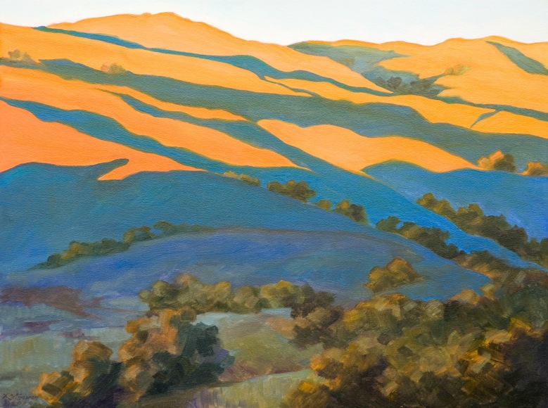 ROBIN GOWEN , Richmond Hills, Late Afternoon,