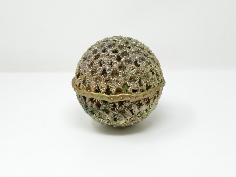 LYNDA WEINMAN, Druzy Gazing Ball, 2021-2022