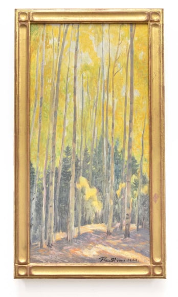 Ray Strong (1905-2006), Fall Grove in Yellow, 1965