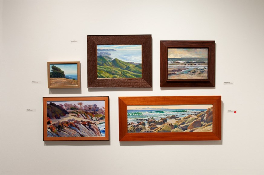 THE OAK GROUP: Icons of Preservation installation photograph with Skip Smith, William Mitchell, Whitney Brooks Abbott, Manny Lopez, and John Comer