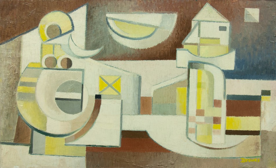WERNER DREWES (1899-1985), Winter Mummery, 1945