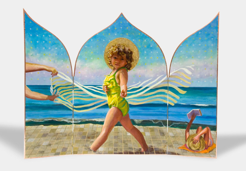 HOLLI HARMON , Untitled (Sun Goddess Retablo), 2020